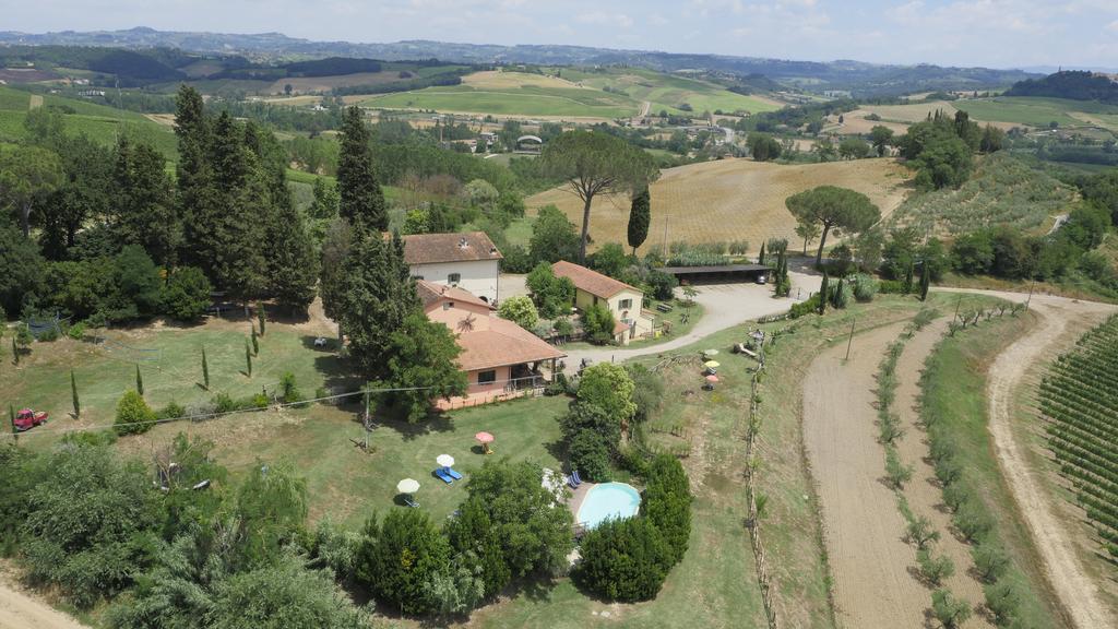 Agriturismo Podere Poggio Ai Cieli Сан-Джиминьяно Экстерьер фото